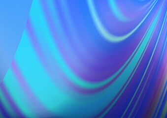 Light BLUE vector modern bokeh pattern.