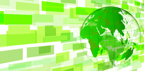 地球　エコ　テクノロジー　背景