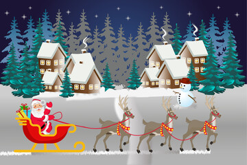 Santa Claus is coming