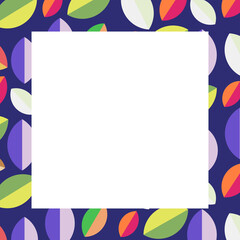 Obraz premium seamless organic pattern style collections