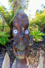 Maori carving