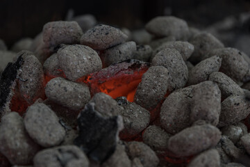 Blazing Charcoal - Embers Nest And Embers