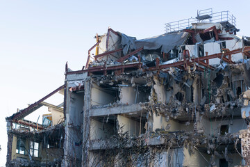 Ruin Of A Building, H&ouml;rde, Dortmund, Ruhr Area, North Rhine-Westphalia, Germany, Europe