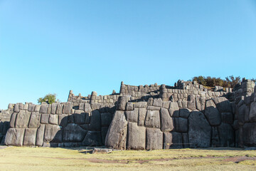 Muros de pedra no Peru Sacsayhuaman