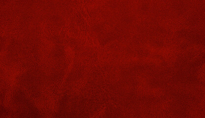 red genuine leather texture closeup with detailed background.abstract uneven grunge background texture of interior classic chamois leather fabric. vintage background.