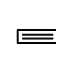 book icon flat design vector