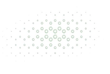 Light green vector backdrop with dots.