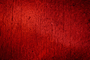 red painted wall