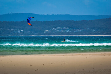 Merimbula Kite Surfer Left