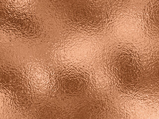 Vector copper foil texture with metallic shine. - obrazy, fototapety, plakaty