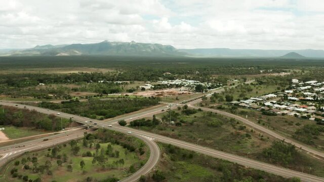 Townsville Outer Suburbs and Highway