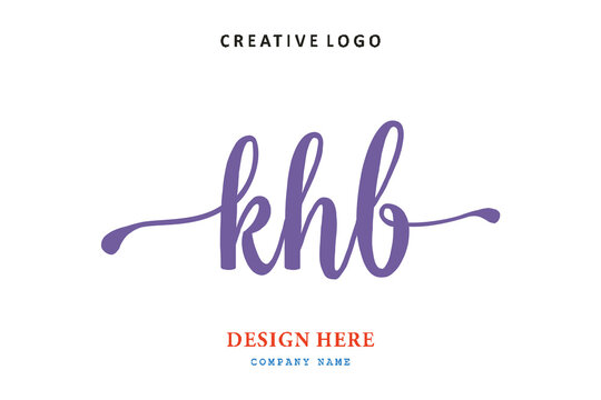 KHB lettering logo is simple, easy to understand and authoritative
