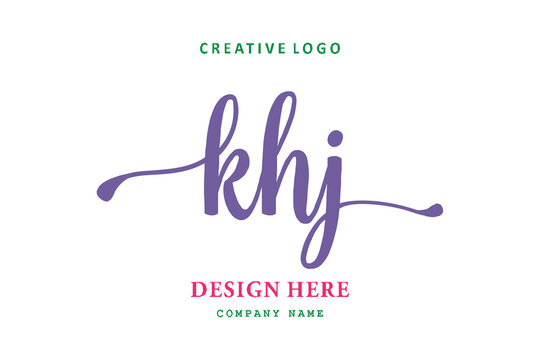 KHJ lettering logo is simple, easy to understand and authoritative
