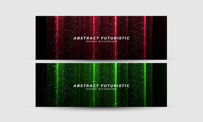 Abstract banner futuristic background, Abstract art wallpaper. Vector illustration.
