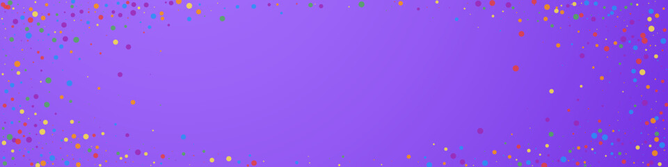 Festive uncommon confetti. Celebration stars. Colo