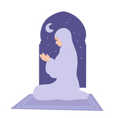 muslim woman praying