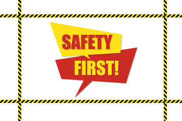 Safety first! #2 - obrazy, fototapety, plakaty