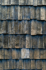 木のタイル　Tile material for old wooden walls