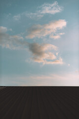 Naklejka na ściany i meble sky and clouds