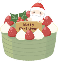 ザッハトルテ クリスマスケーキ ケーキ クリスマス クリスマスイブ クリスマスイヴ イブ イヴ メリークリスマス 苺 いちご イチゴ 柊 ひいらぎ ヒイラギ チョコプレート プレート ブルーベリー サクランボ さくらんぼ 食べ物 冬 デザート イベント フルーツ スイーツ 果物