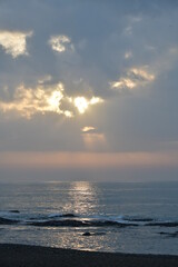 Obraz premium 朝の海