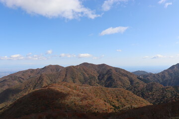 雨乞岳から見る綺麗な景色