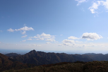 雨乞岳から見る綺麗な景色