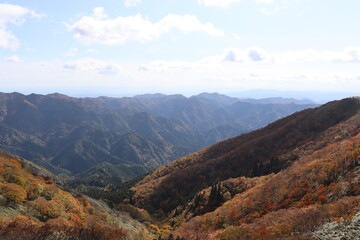 雨乞岳から見る綺麗な景色