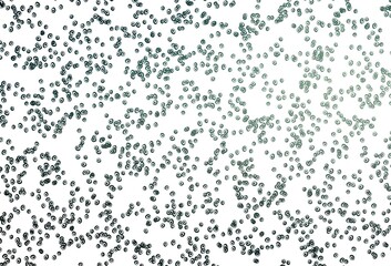 Light Green vector texture with disks.