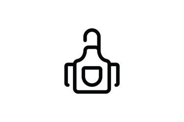 Kitchen Outline Icon - Apron