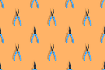 Pliers background.