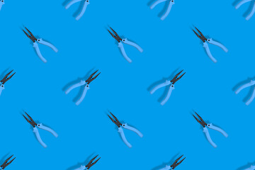 Pliers background.