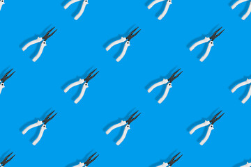 Pliers background.