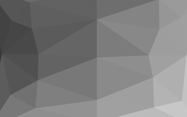 Fototapeta premium Light Silver, Gray vector abstract mosaic pattern.