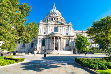 Naklejka premium St Pauls Cathedral in London