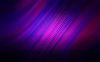 Dark Purple, Pink vector texture with milky way stars. Shining colored illustration with bright astronomical stars. Pattern for astrology websites.