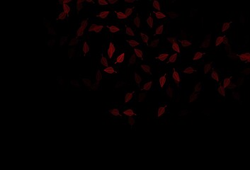 Dark Red vector hand painted background.