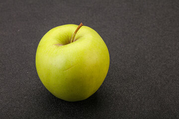 Ripe and sweet green apple