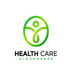 Health care Modern Logo Design Vector Illustration