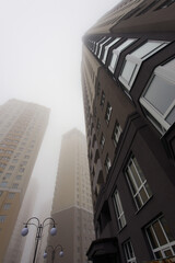 New apartments. Construction site. Production of apartments, social housing.