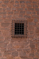 Fototapeta na wymiar A window of the castle of La Calahorra