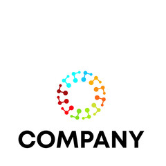 Molecule logo design