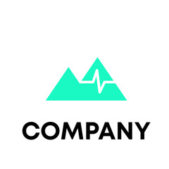 Mountain Heartbeat logo design