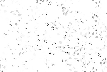 Light silver, gray vector backdrop with abstract shapes.