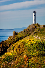 Faro de la costa de Galicia