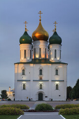 Assumption cathedral in Kolomna Kremlin. Russia