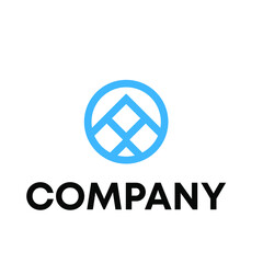 Letter A logo design