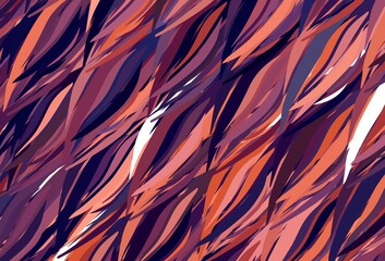 Dark colorful vector layout with curved lines.