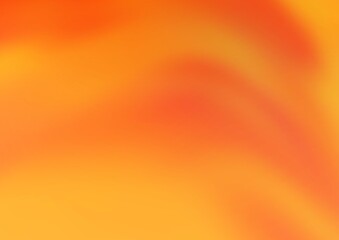 Light Orange vector bokeh template.