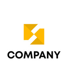 Naklejka premium S logo 